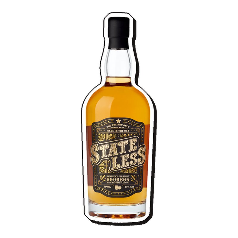 Stateless Whiskey Blended Bourbon 70 cl Bottiglia di Stateless Whiskey Blended Bourbon 70 cl