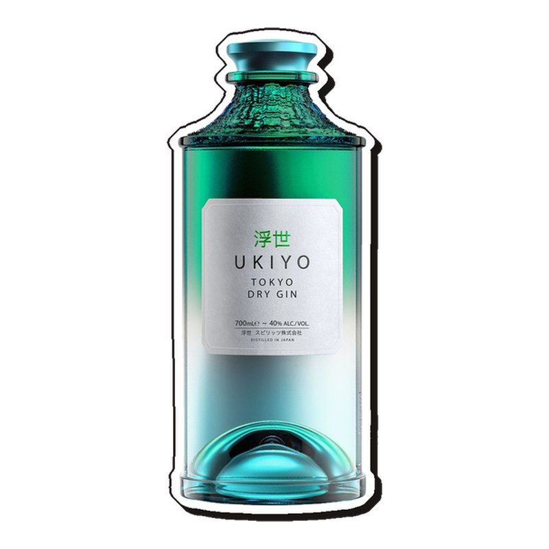 Ukiyo Tokyo Dry Gin 70 cl Bottiglia di Ukiyo Tokyo Dry Gin 70 cl