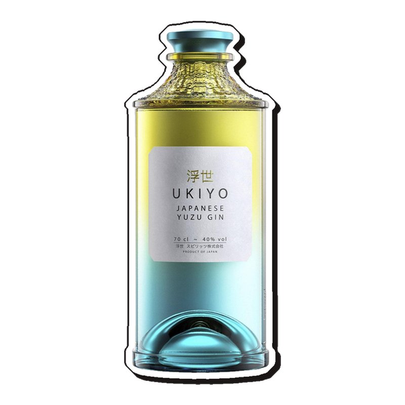 Ukiyo Yuzu Gin 70 cl Bottiglia di Ukiyo Yuzu Gin 70 cl